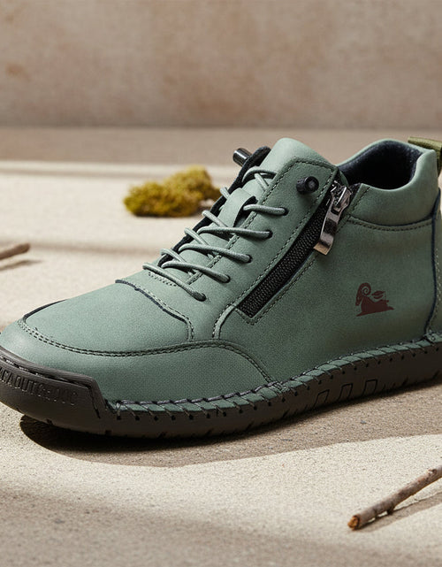 Load image into Gallery viewer, Women’s Hand Stitched Soft Sole Flat Casual Shoes
