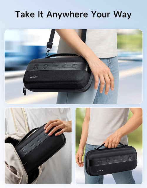 Load image into Gallery viewer, JSAUX Large Capacity Hard Shell Carrying Case Nintendo Switch 2, 20 Slots Black
