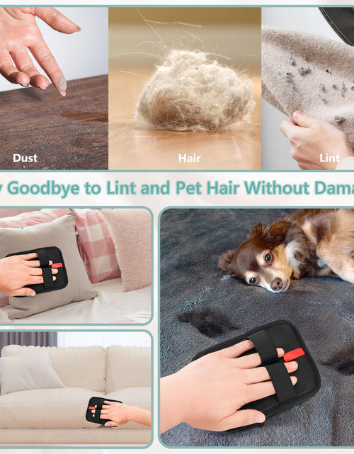 Load image into Gallery viewer, TEHAYSH Pet Hair Removal Glove Electrostatic Mitt for Dog Cat Hair 1 PCS
