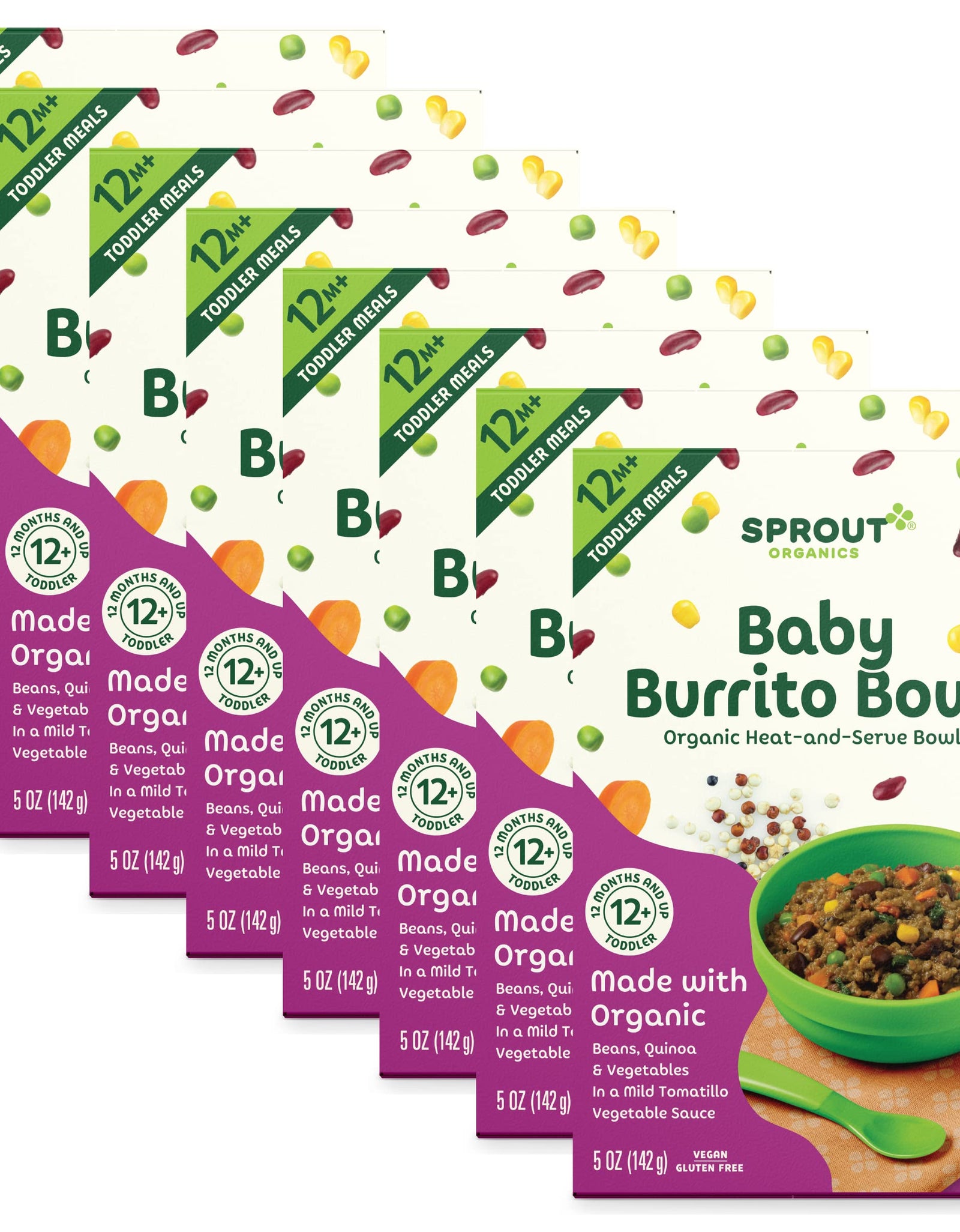 BestBy12/25 Sprout Organic Baby Food Macaroni Pasta Butternut Squash 5oz 8ct