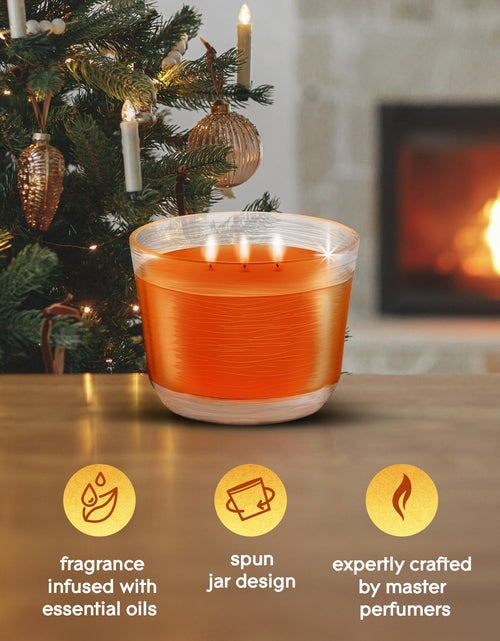 Load image into Gallery viewer, Glade 3-Wick Scented Candle Jar Pumpkin &amp; Ginger 6.8 Oz 3 Count
