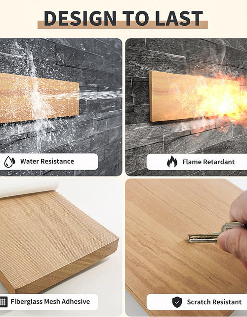 Load image into Gallery viewer, AMPULLA GWP02S Wood Grain Garage Wall Protector Car Door Protectors 2-Pack
