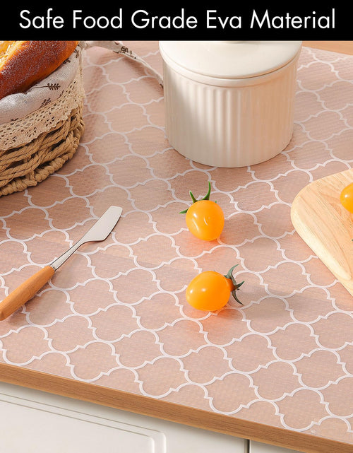 Load image into Gallery viewer, Cooyes Non Adhesive Kitchen Cabinet Shelf Liners Gray Ash Waterproof EVA
