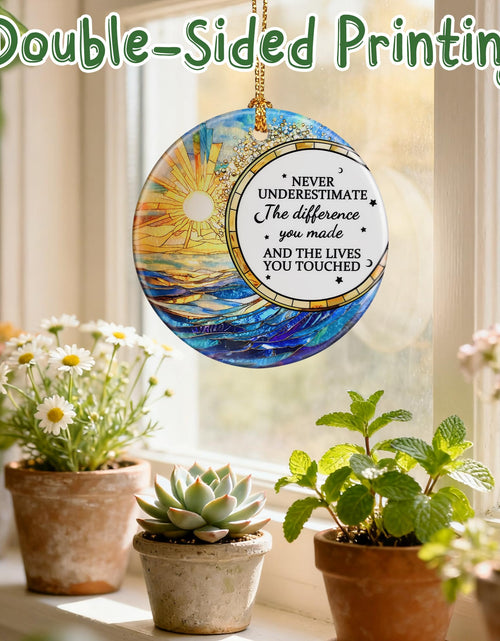Load image into Gallery viewer, VIAKDEM Christmas Ornaments Going Away Farewell Gifts Ceramic Design A
