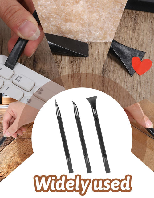 Load image into Gallery viewer, Prasacco 12 Pcs Plastic Scraper Tool Multi-Purpose Pen-Shaped Black
