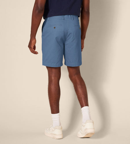 Amazon Essentials Men's Slim-Fit 7" Chino Shorts Deep Blue Size 30