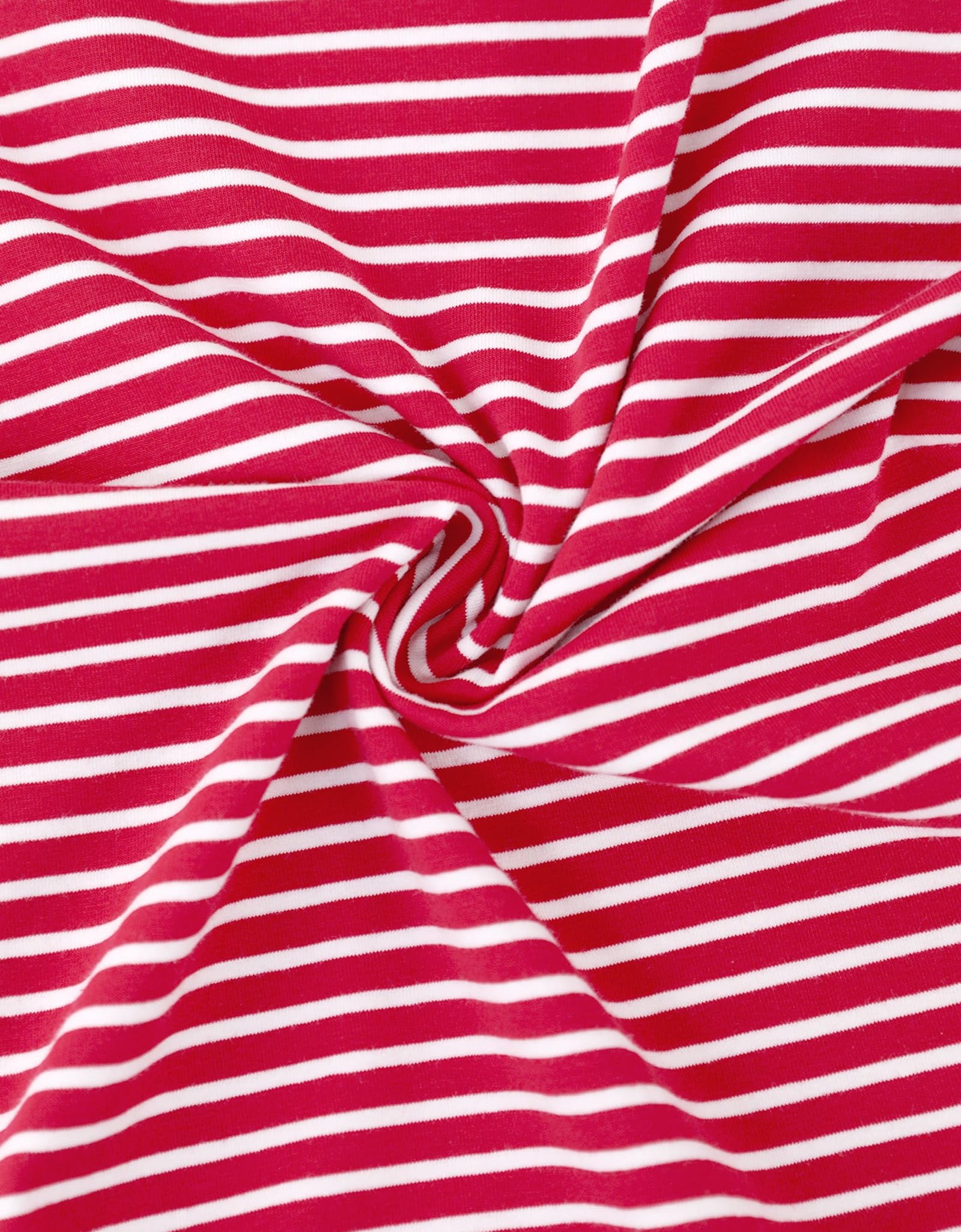 LilyCoco Womens Striped Long Sleeve Boat Neck Shirt Red Size M