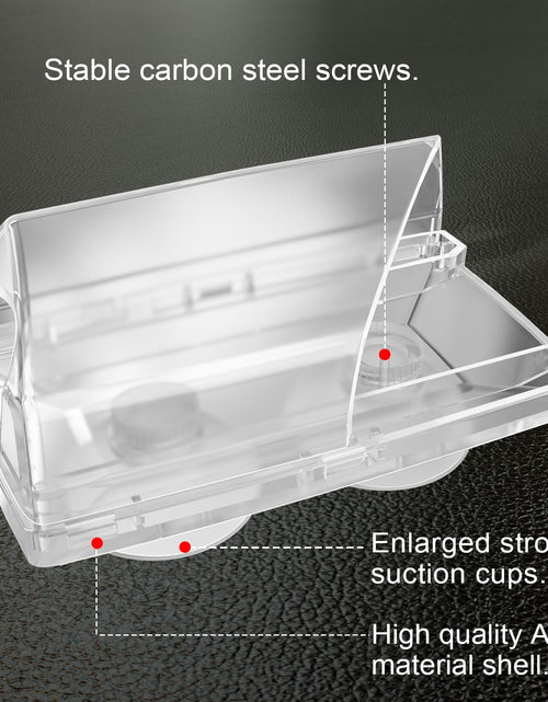Load image into Gallery viewer, FLLIK EZ Pass Holder Windshield Clear Strong Suction Cups 1 Pack
