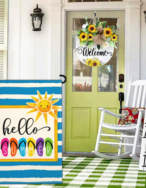 Load image into Gallery viewer, Shuitouk 3 Ply Summer Garden Flag 12x18 Inch Double Sided Outdoor Decor
