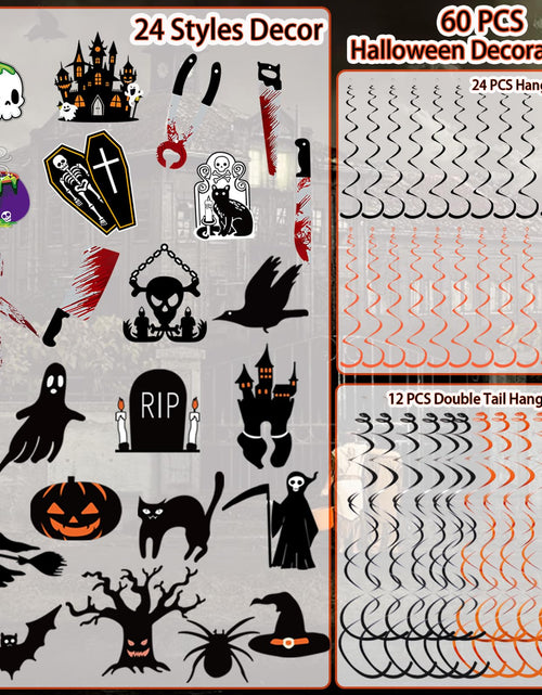 Load image into Gallery viewer, CyanLime 45 Pcs Happy Easter Banner Garland Paper Decorations Halloween Color
