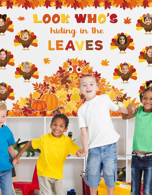 Load image into Gallery viewer, Containlol Fall Thanksgiving Bulletin Board Set Colorful Small 12.6x10.2in
