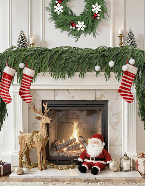 Load image into Gallery viewer, GDENZL 5FT Artificial Norfolk Pine Garland Green Faux Xmas Decor Size 5FT
