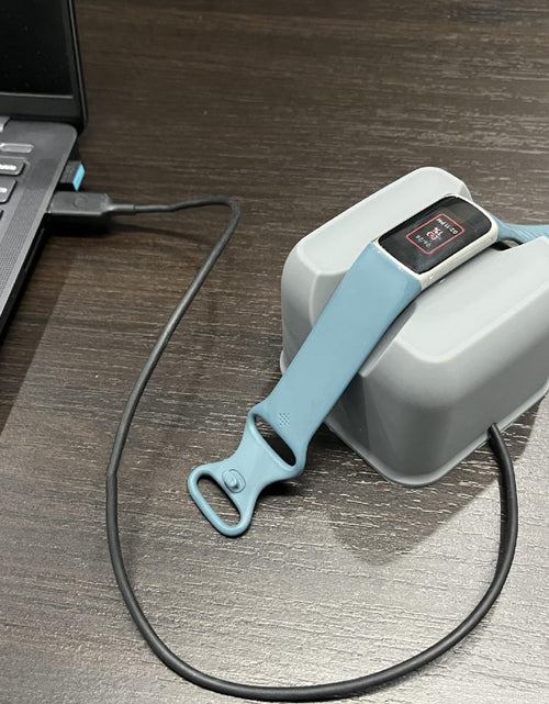 Load image into Gallery viewer, SNMIRN Magnetic Charger Dock Stand for Fitbit Charge 6/5/Luxe Light Blue
