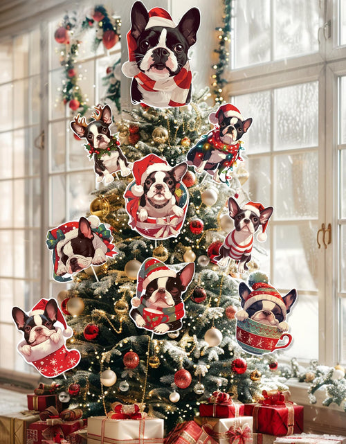 Load image into Gallery viewer, Ciazoxa Christmas Golden Doodle Tree Topper 9Pcs Ornament Xmas Decor
