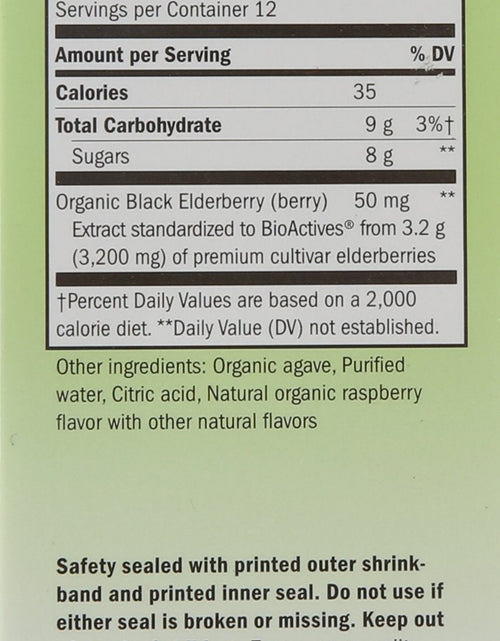 Load image into Gallery viewer, BestBy02/26 Nature's Way Organic Sambucus Kids Syrup Elderberry 4 fl oz
