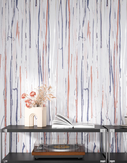 Load image into Gallery viewer, FANCYEASY Grey Grasscloth Peel &amp; Stick Wallpaper 15.7x118in Rustic Vinyl
