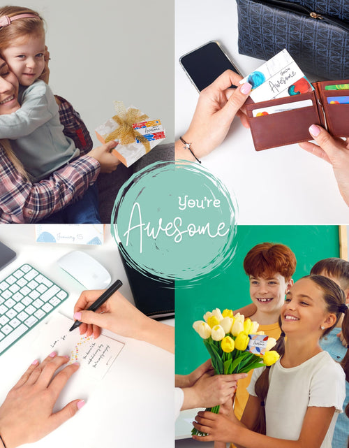 Load image into Gallery viewer, Ariond 40 Inspirational You Are Awesome Cards Multicolored Motivational Set
