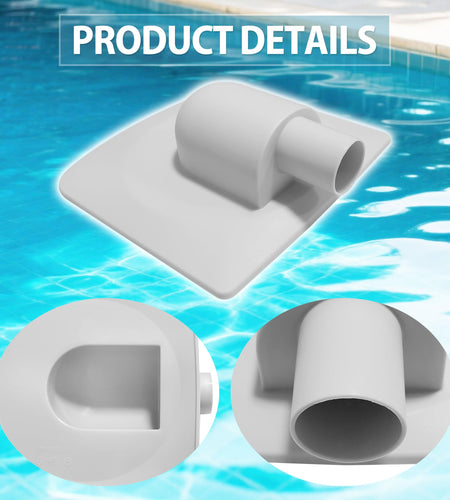 ARU P58PP1955W05 Vacuum Plate Adapter for Summer Waves Polygroup Skimmer Pump