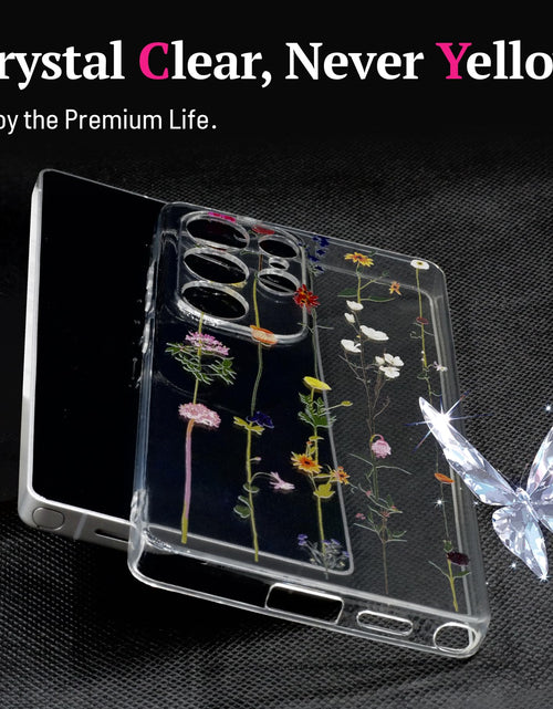 Load image into Gallery viewer, MrARTIST Samsung Galaxy S25 Plus Case Floral Line Flower TPU Cover
