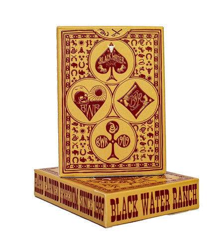 Ellusionist Southern Black Water Ranch Playing Cards Deck - Pack of 1