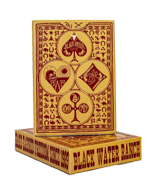 Load image into Gallery viewer, Ellusionist Southern Black Water Ranch Playing Cards Deck - Pack of 1
