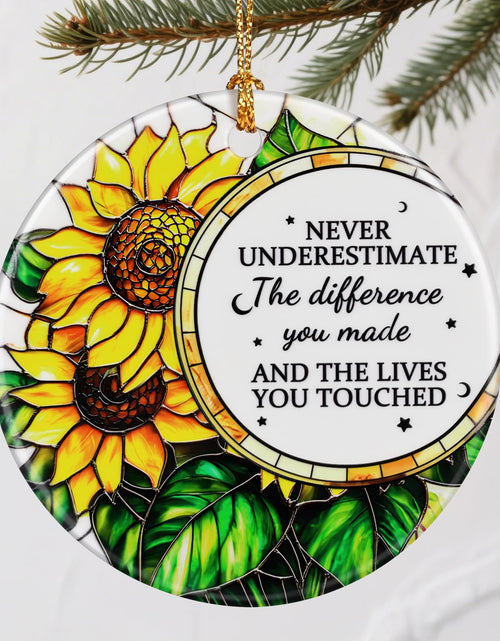 Load image into Gallery viewer, VIAKDEM Christmas Ceramic Ornament Retirement Design K Farewell Gift

