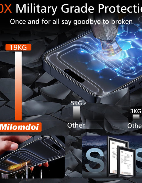 Load image into Gallery viewer, Milomdoi 3 Pack Matte Screen Protector iPhone 17 Pro Max Tempered Glass
