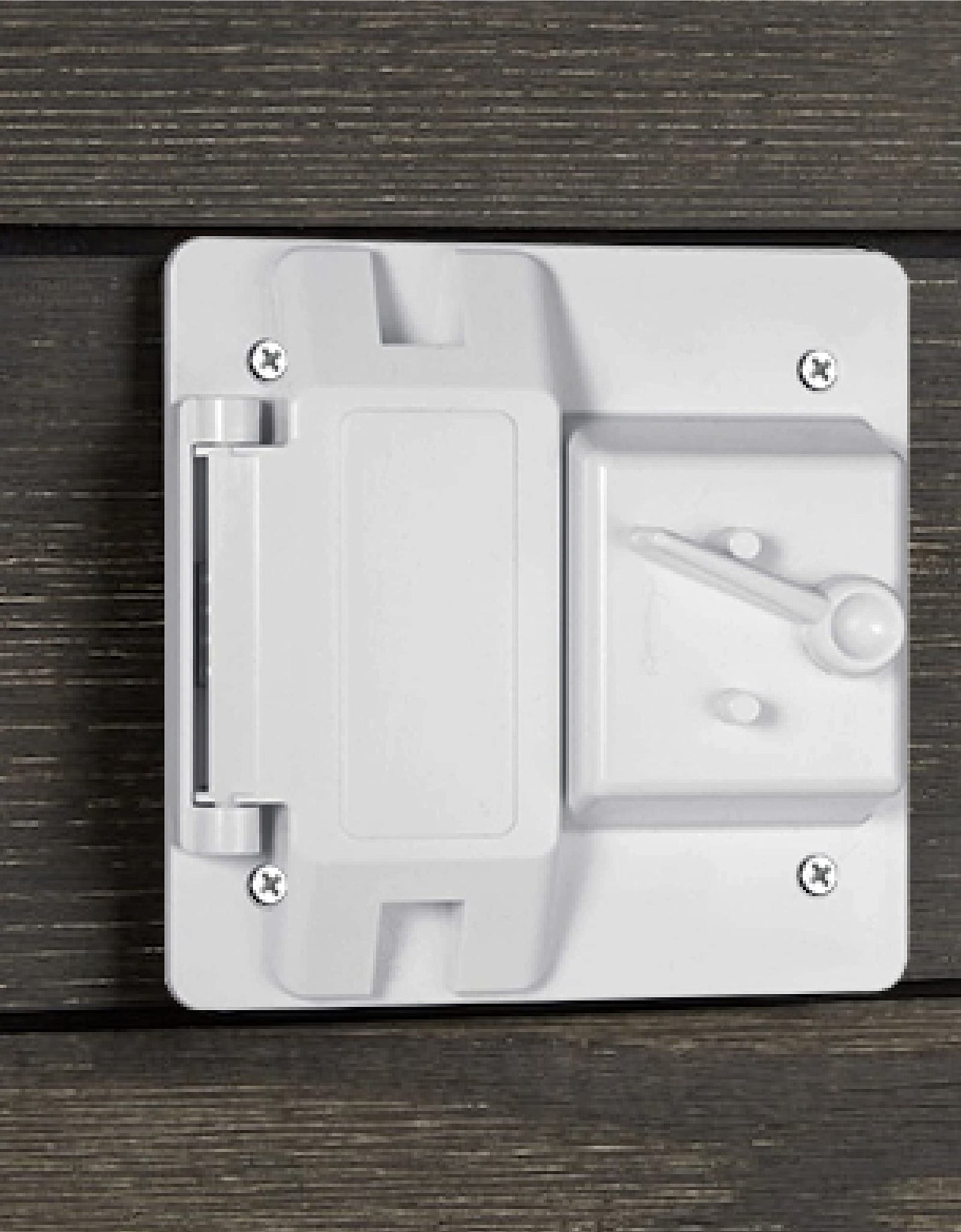 Hubbell Raco 2-Gang Weatherproof Cover Plastic Toggle GFCI White