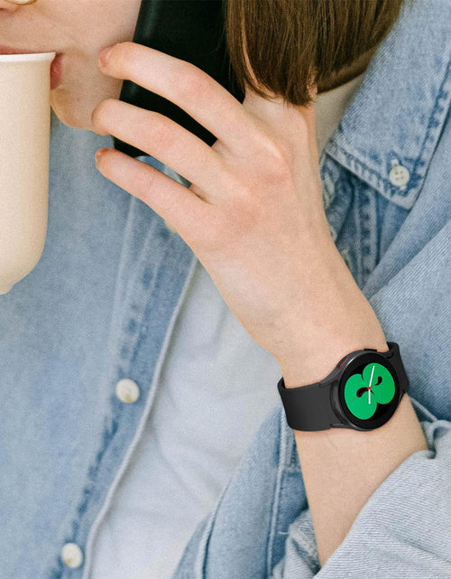 Load image into Gallery viewer, Apbands Silicone Sport Strap for Samsung Galaxy Watch 20mm Black

