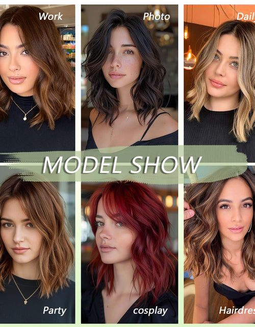 Load image into Gallery viewer, Maforsoon Wigs for Women Short Wave Synthetic Curly Wig 14inch
