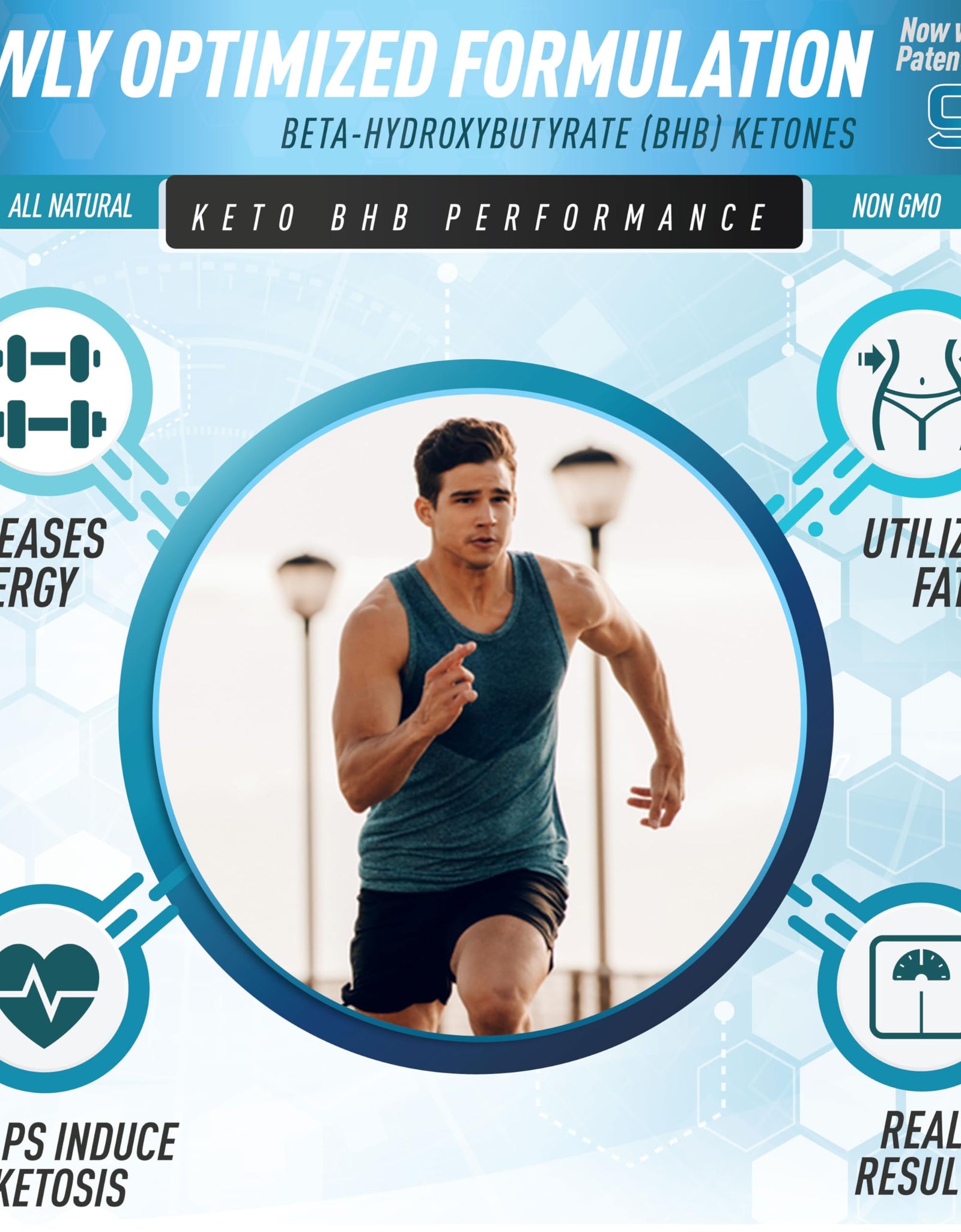 Purely Optimal Keto BHB Capsules Exogenous Ketones 120 Capsules Energy Focus