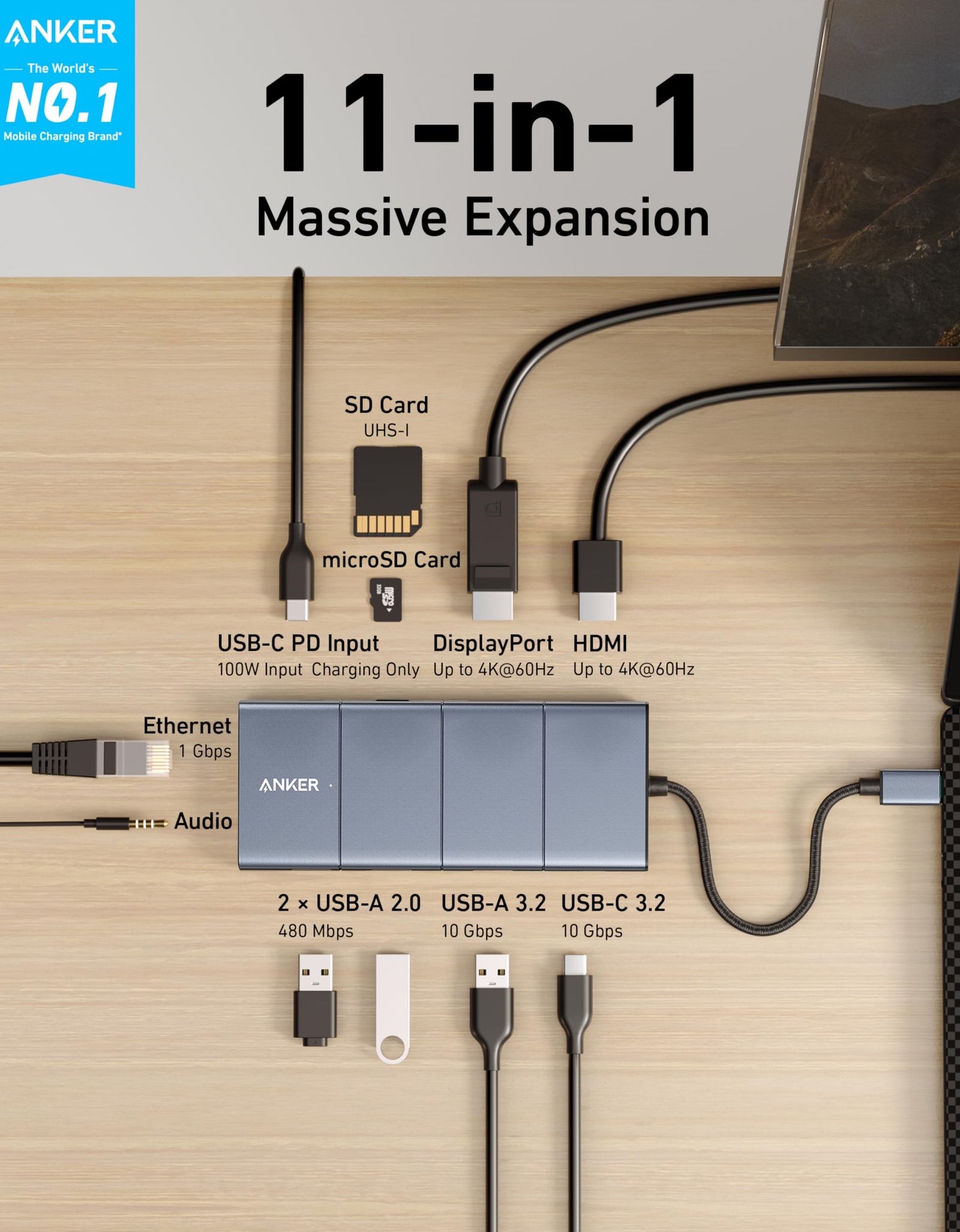 Anker <b>565</b> USB-C Hub (11-in-1)