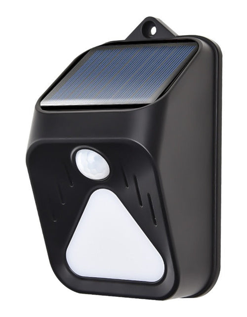 Load image into Gallery viewer, New Solar Alarm Light Human Body Sensing Remote Alarm To Drive Away Animals Solar Alarm Light
