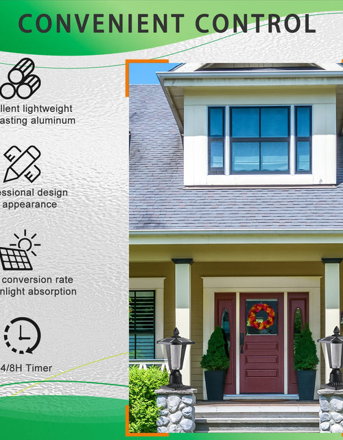 Load image into Gallery viewer, Solar Column Headlights With Dimmable LED
