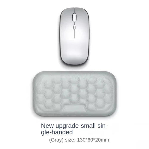 Load image into Gallery viewer, Keyboard mouse wrist rest ergonomic office typing protect relax wrist memory foam mouse pad computer notebook mouse pad
