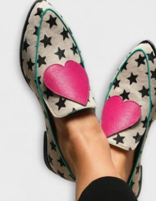 Load image into Gallery viewer, Plus Size Low Heel Pointed Toe Women’s Shoes

