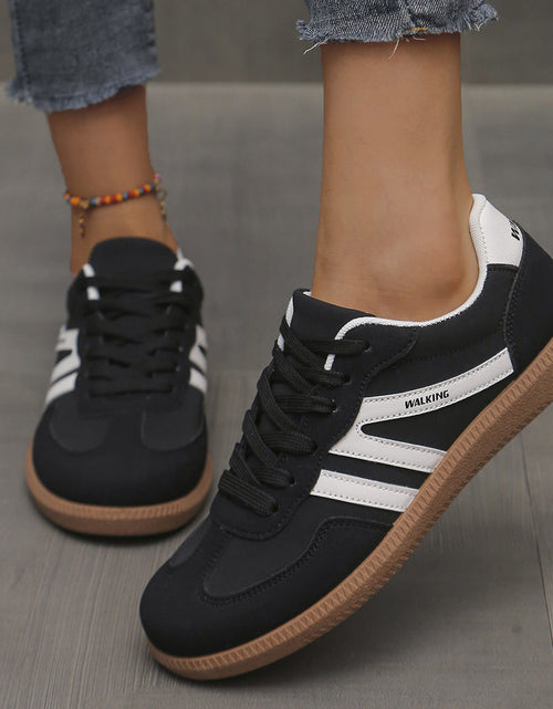 Load image into Gallery viewer, Lace-Up Low-Top Sneakers – 11 Colors EU 36–42 | Women's Training Shoes
