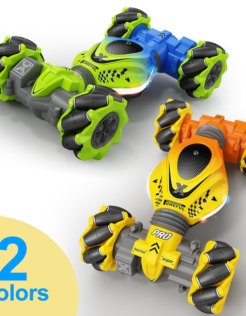 Load image into Gallery viewer, Induction Mini Gesture Twist Car Transform Car Watch Remote Control Double sided Stunt Climbing Toy Remote Control Car
