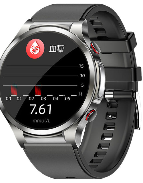 Load image into Gallery viewer, Blood glucose measurement electrocardiogram blood pressure heart rate body temperature exercise communication smart watch
