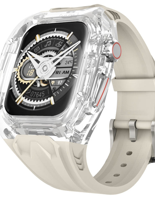Load image into Gallery viewer, Suitable for Apple Watch triple proof design splicing high-quality silicone strap
