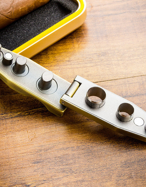 Load image into Gallery viewer, Cigar Opener Multi functional Opener Cigarette Holder Design Portable Cigar Drill Box
