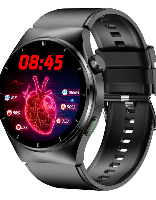 Load image into Gallery viewer, F320 laser therapy Bluetooth call uric acid lipids watch non invasive blood sugar heart rate body temperature smart watch
