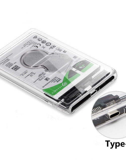 Load image into Gallery viewer, 2.5-inch Type-C hard drive box USB 3.0 notebook portable hard drive box USB 3.1

