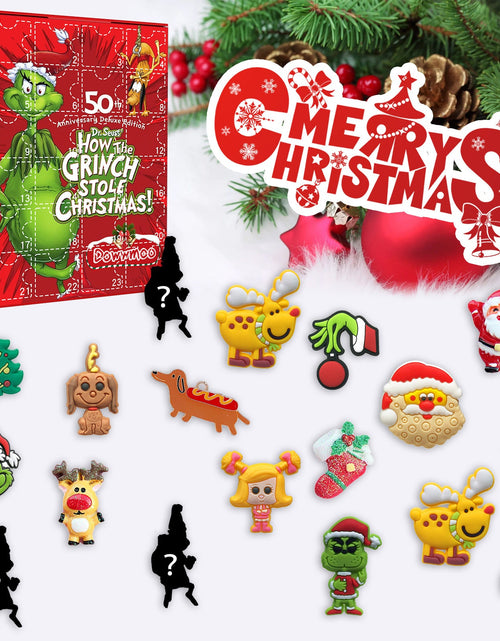Load image into Gallery viewer, Green Sulley Grinch Blind Box Green Sulley Grinch Series 24 Box Christmas Cartoon Toy Blind Box

