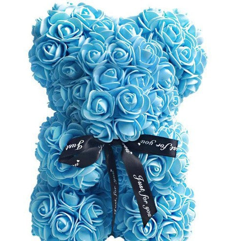 Load image into Gallery viewer, Mother's Day Gift 25cm Foam Flower Bear PE Rose Flower Bear PVC Gift Box Valentine's Day Cross-border Bestseller
