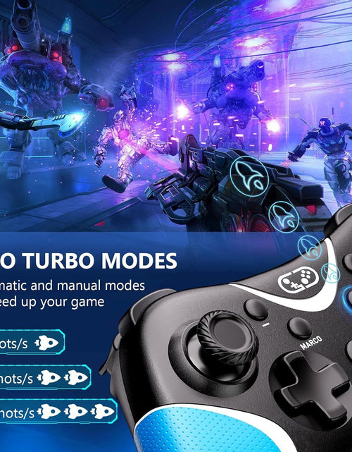 Load image into Gallery viewer, Switch game controller NS wireless controller custom back key programming continuous Bluetooth wireless controller
