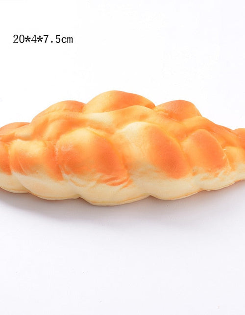 Load image into Gallery viewer, Squishy Food Creative Simulation Bread Toast Donuts Slow Rising Squeeze Stress Relief Toys Spoof Tease People Desktop Decoration
