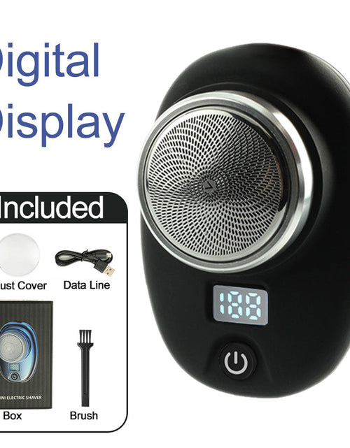 Load image into Gallery viewer, Mini portable rechargeable shaver powerful travel small steel cannon shaver car electric shaver
