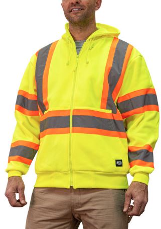 Load image into Gallery viewer, ANSI Class 3 Hood Sweatshirt
