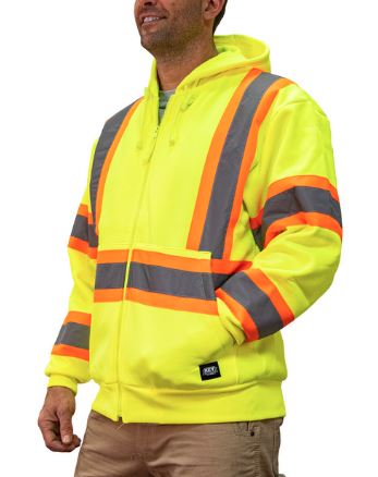 Load image into Gallery viewer, ANSI Class 3 Hood Sweatshirt

